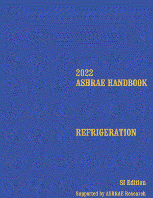 2022 Ashrae Handbook Refrigeration (Ashrae)原版完整文件.pdf