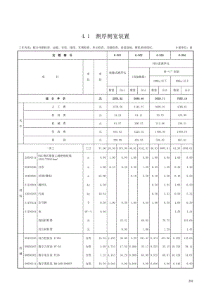 第四章 机械量仪表-定额.doc