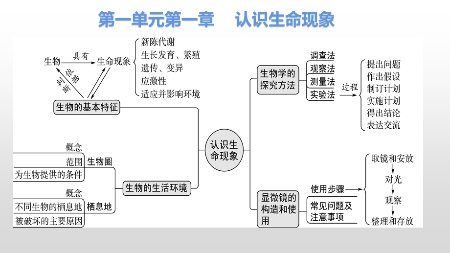 济南版初中生物四册书思维导图.pptx_第2页