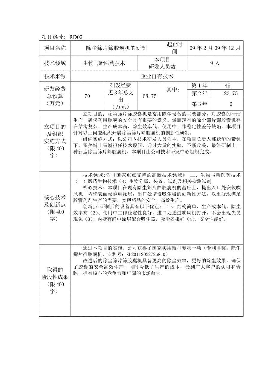 研发项目立项申请书样版.doc_第1页