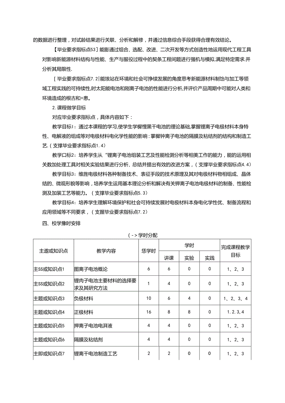 《锂离子电池》课程教学大纲.docx_第2页