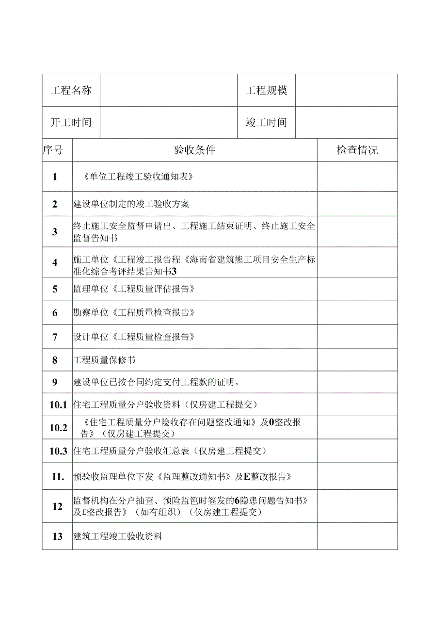 工程竣工验收条件检查表.docx_第2页