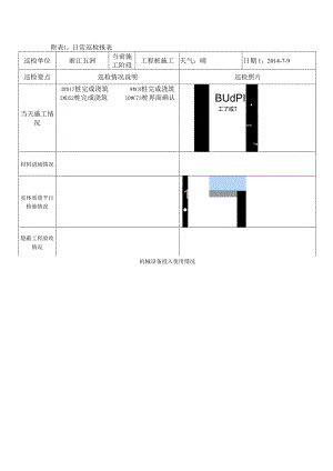 复件 滨江广场三期日常巡查及安全巡查报表2014079.docx