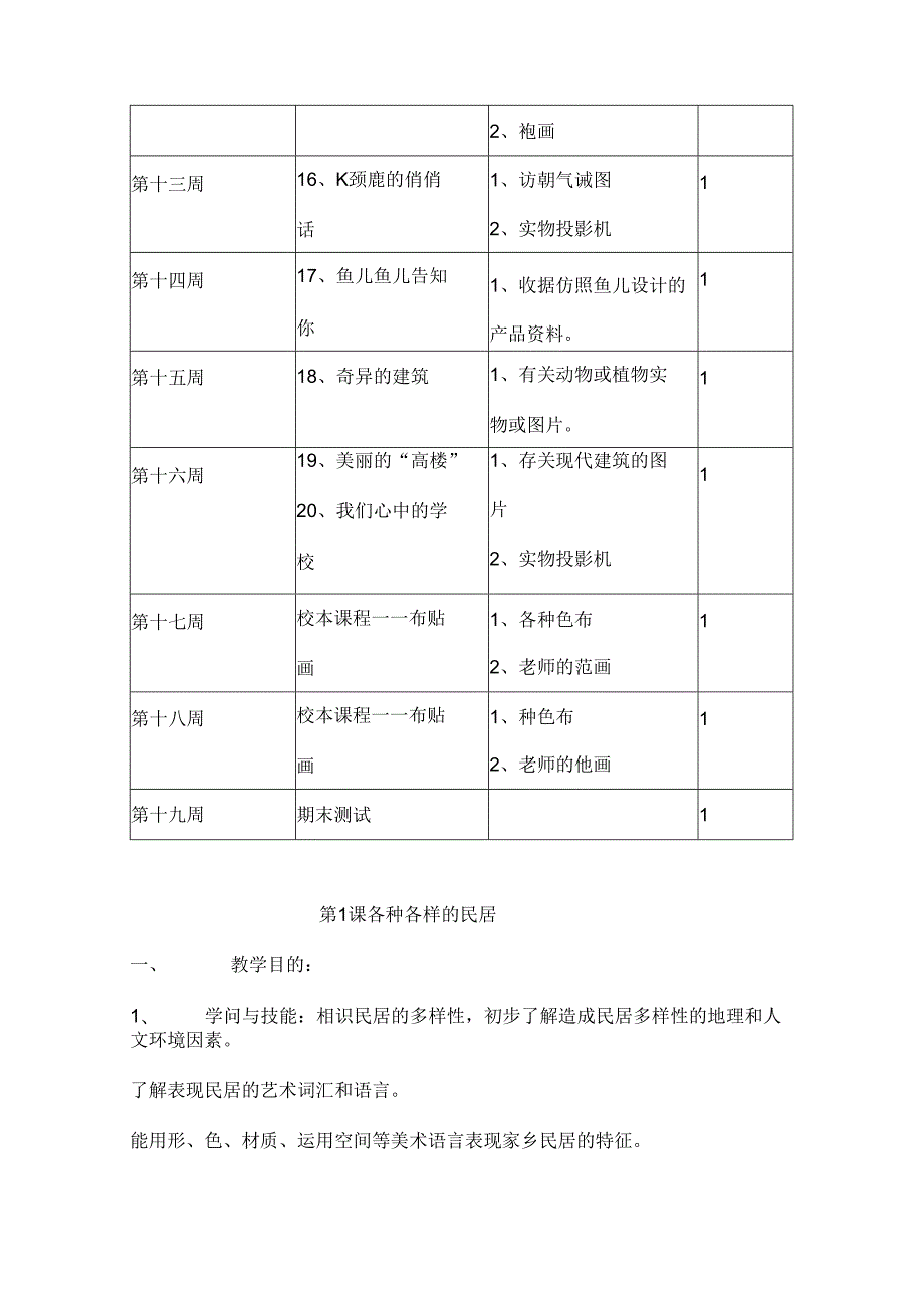 岭南版小学美术三年级上册教案全册.docx_第3页