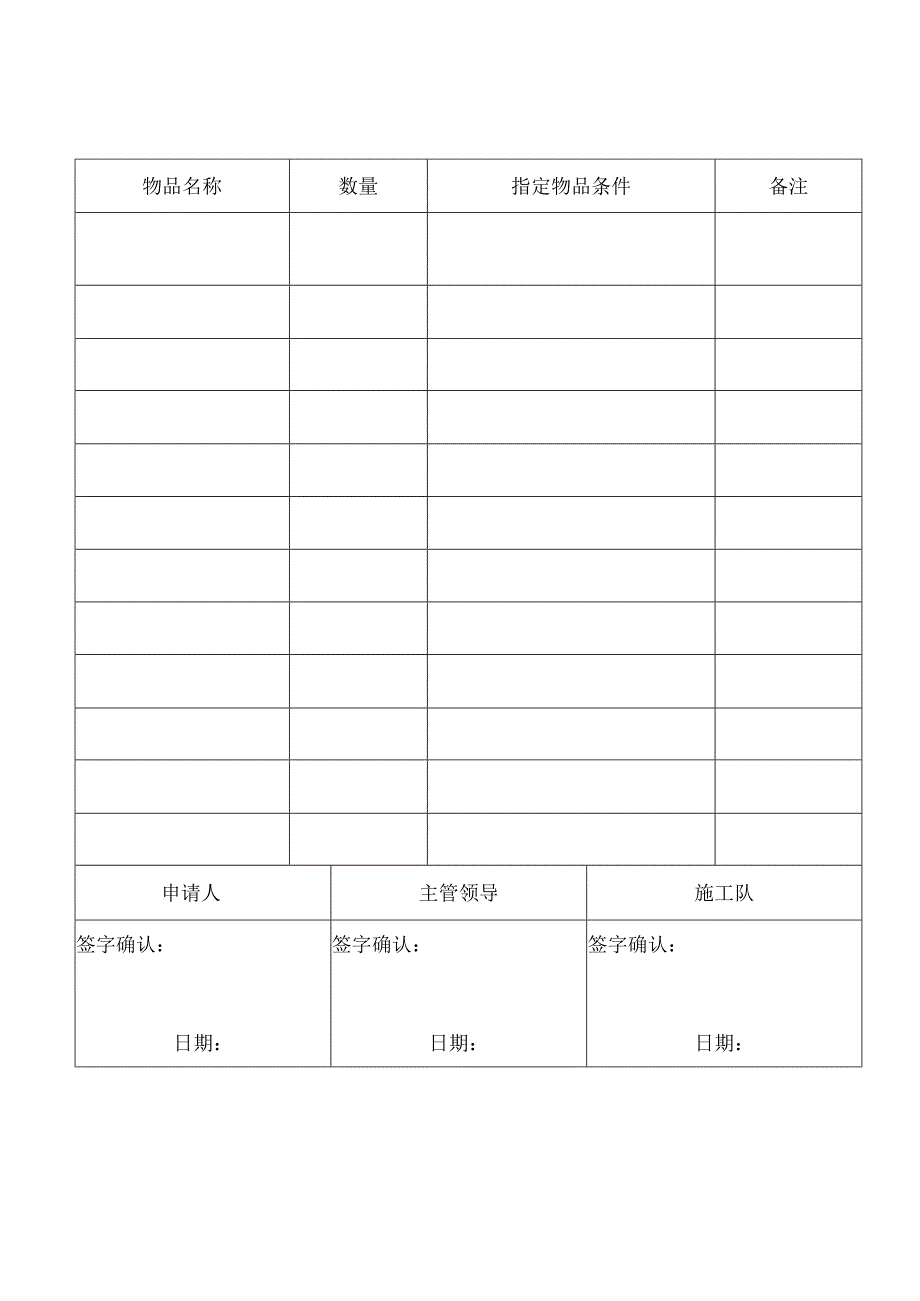 会馆材料领用登记表.docx_第2页