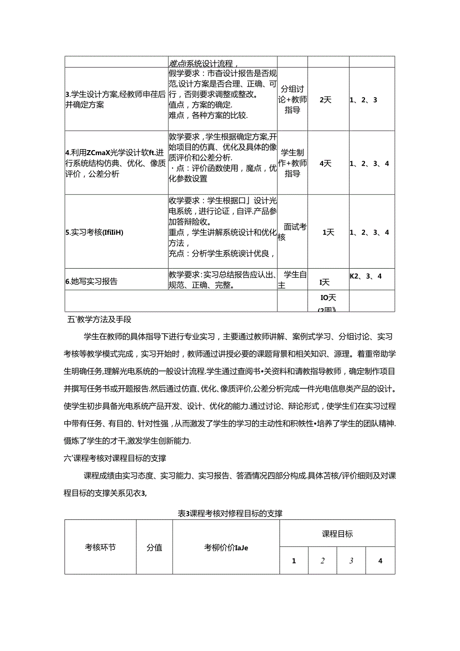 《光电专业实习》教学大纲.docx_第3页