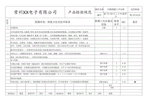 共模线圈进货检验标准.docx