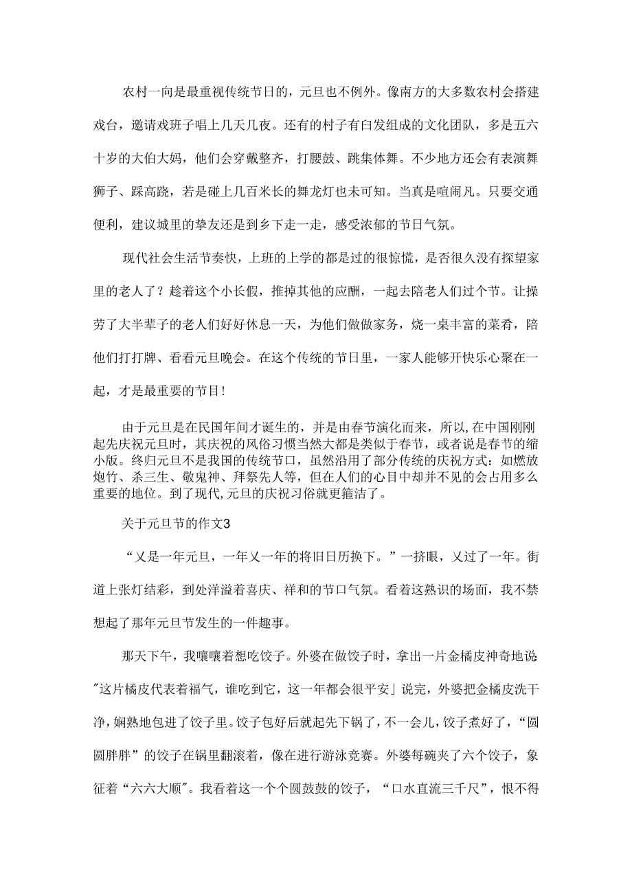 小学生关于元旦节的作文600字5篇.docx_第3页