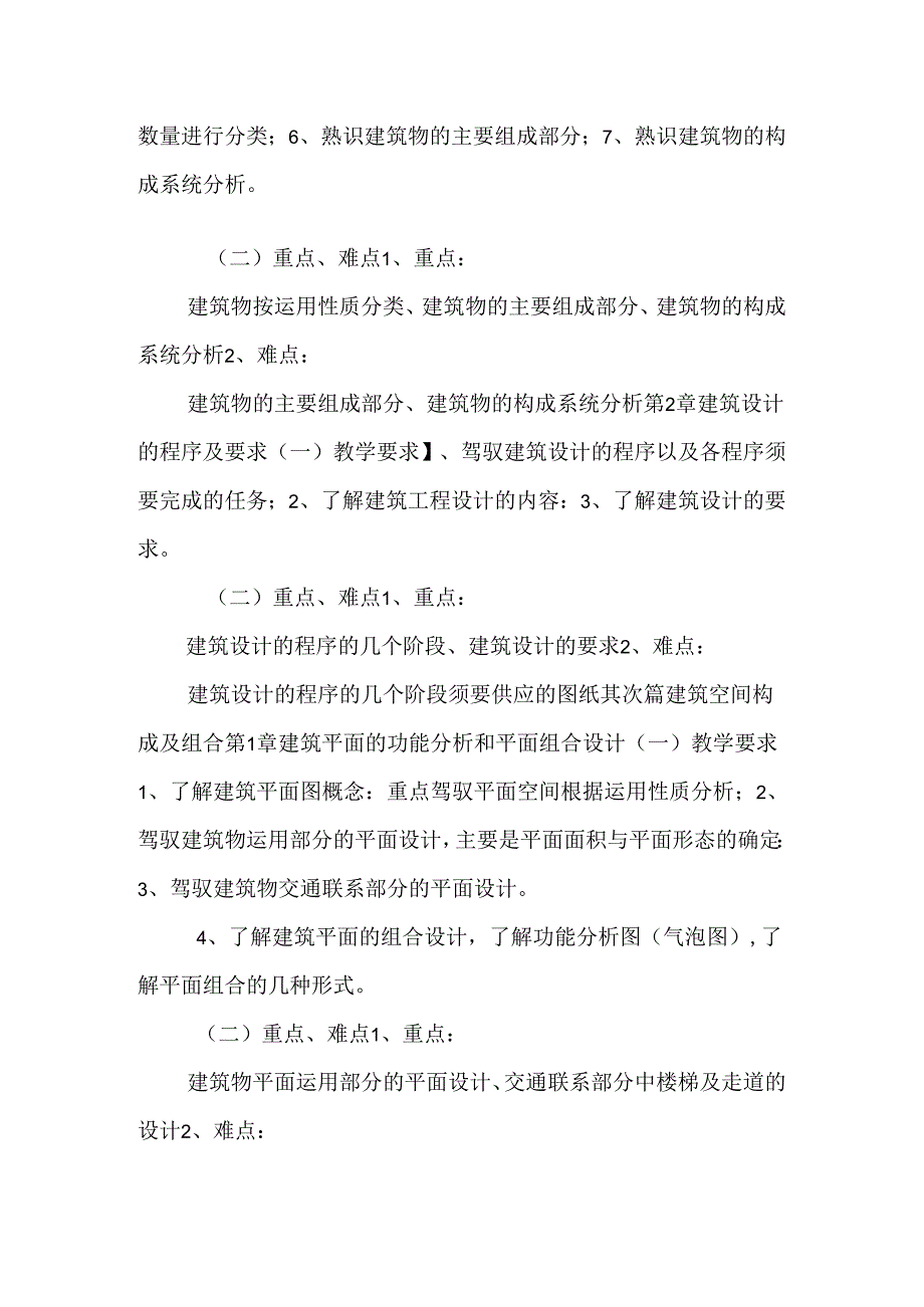 房屋建筑学大纲_0.docx_第2页