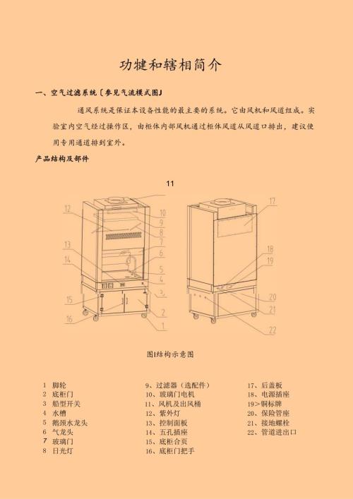 说明书(通风柜FH系列)10[1].10.16.docx