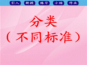 分类(不同标准)ppt.pps